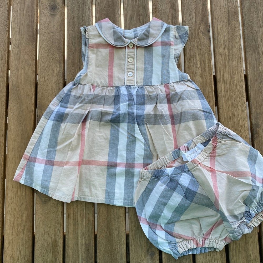 Dress + pants Burberry 1 months beige and brown
